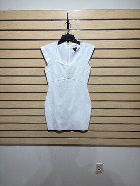 Express NWT White Bodycon Mini Dress Size S